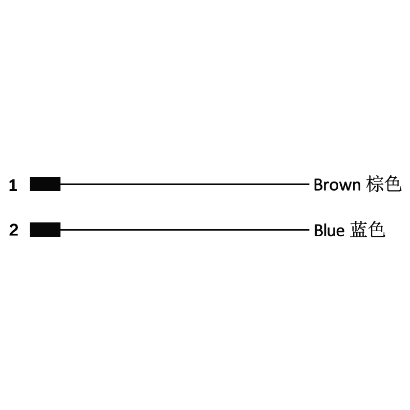 M12 2pins C code male straight rear panel mount connector PG9 thread,unshielded,insert,brass with nickel plated shell